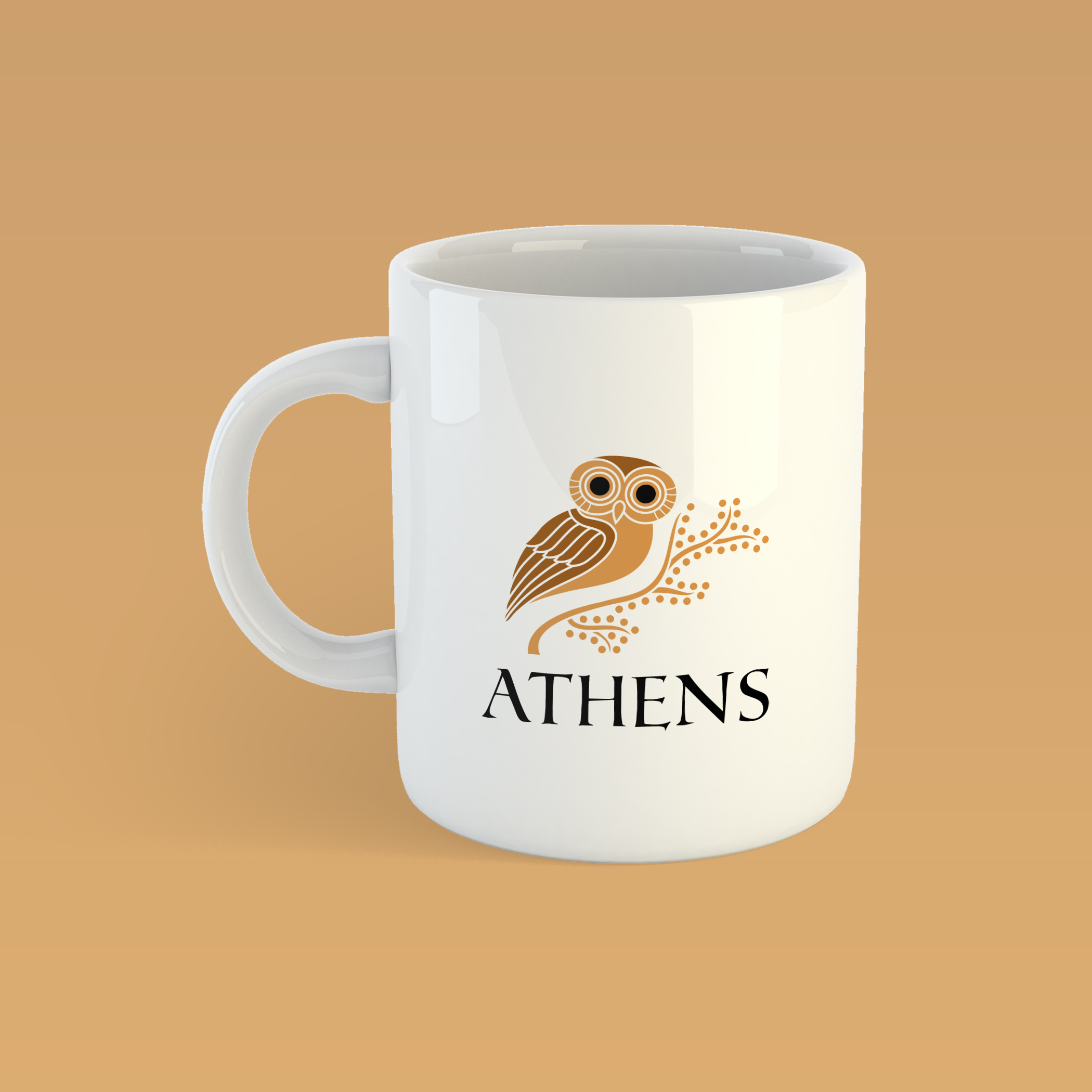 Mug with Athens Logo