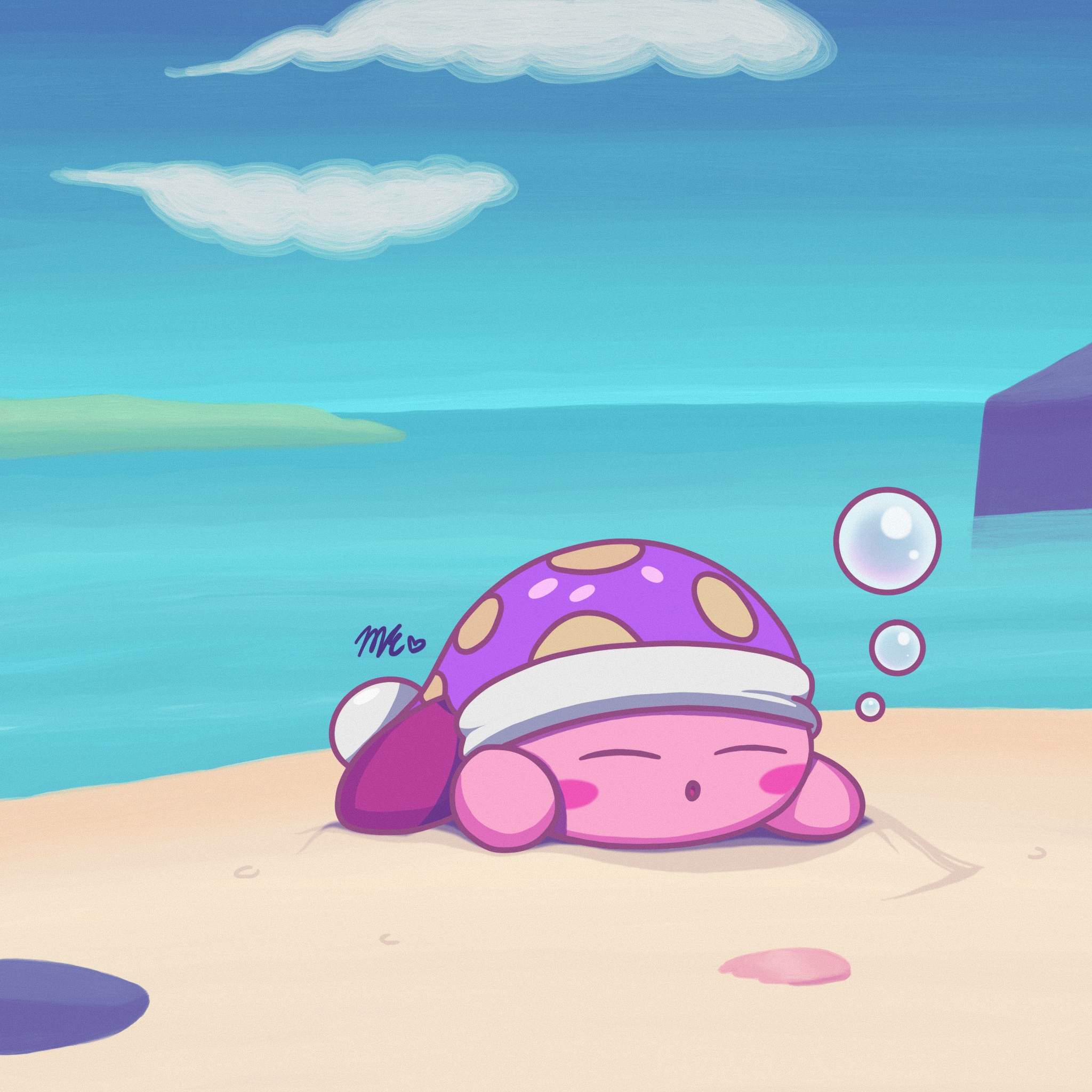 Sleeping Kirby